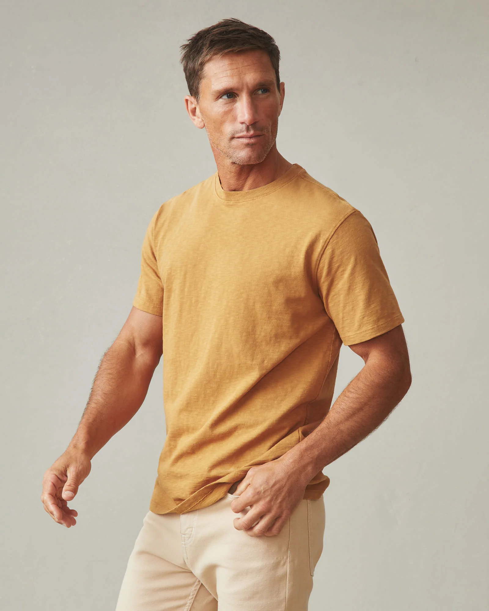 Men's Premium Slub Crew Tee