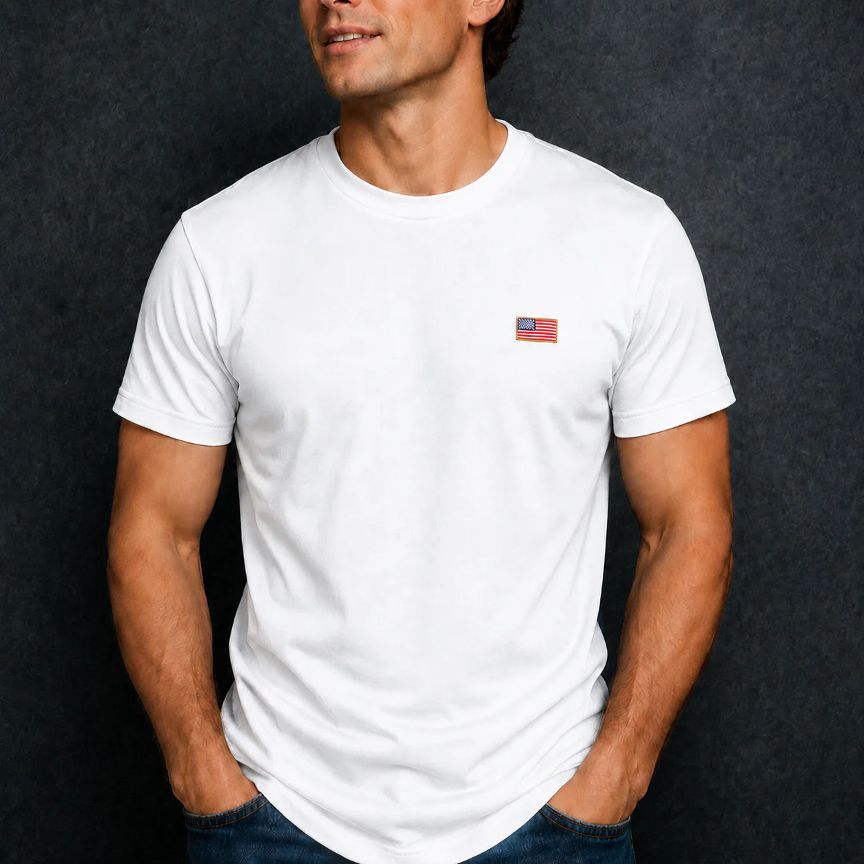 Subtle Flag Tee